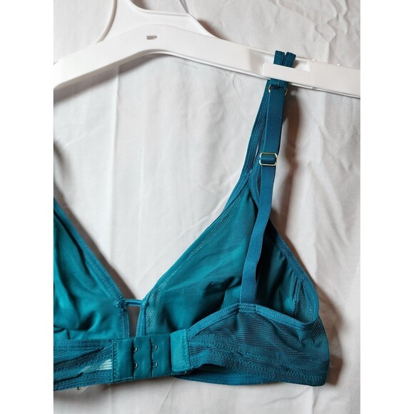 New Lively Women's Multicolor Wireless Semi Sheer Bra Adjustable Straps Size M - Picture 4 of 5